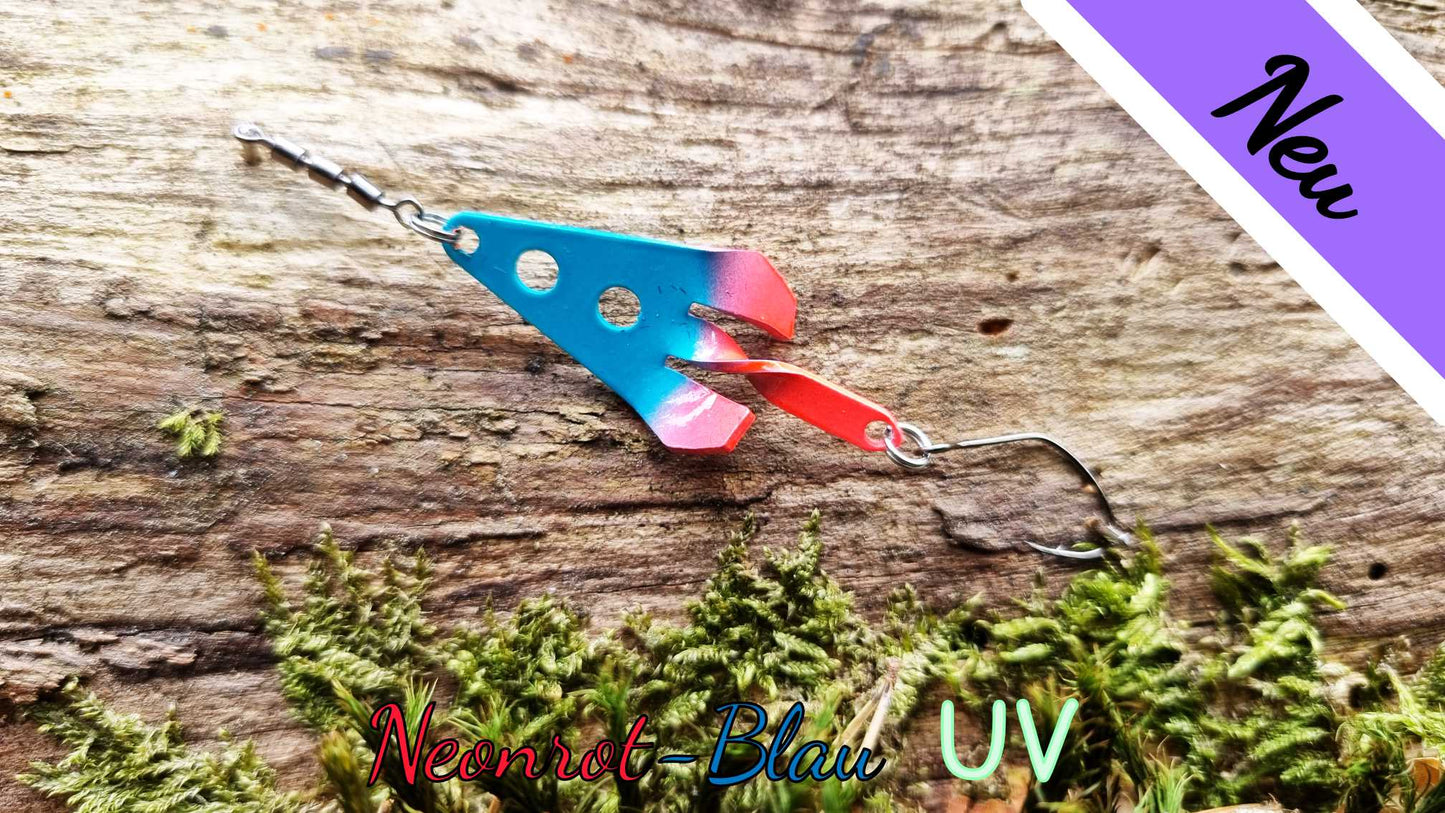 Neonrot-Blau UV