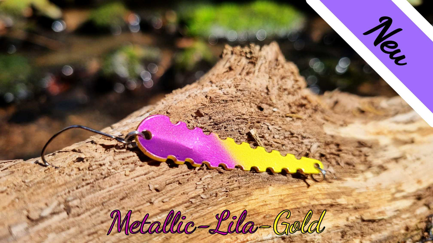 Trout-Saw Metallic-Lila-Gold