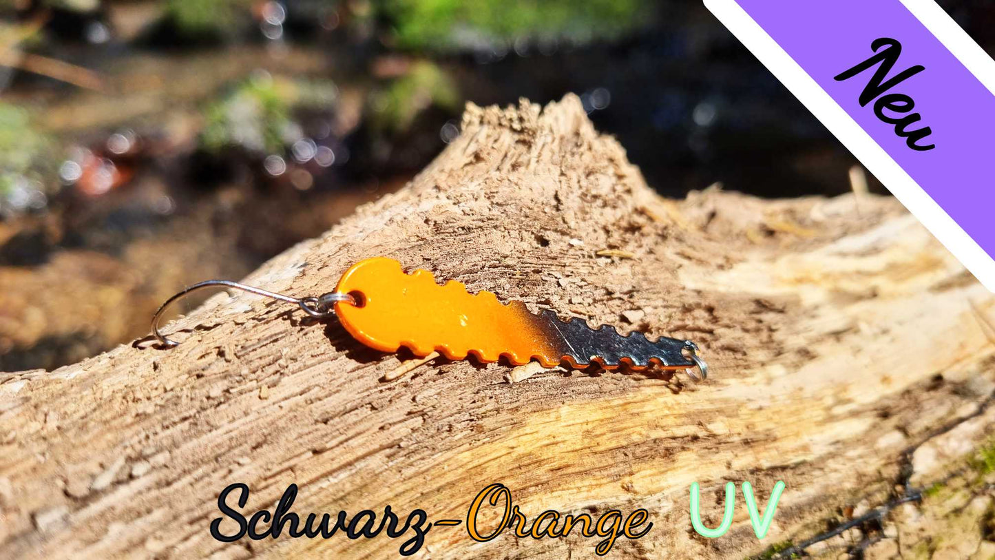Trout-Saw Schwarz-Orange UV