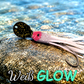 LAFO OGI 4,5 cm (lackiert) - schwarz lackiert Weiß GLOW (4g)