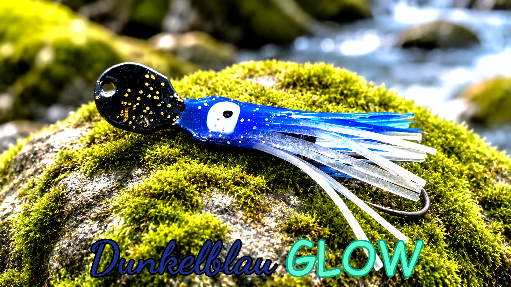 LAFO OGI 4,5 cm (5,3 g + 6,5 g) (lackiert) - schwarz lackiert Dunkelblau GLOW
