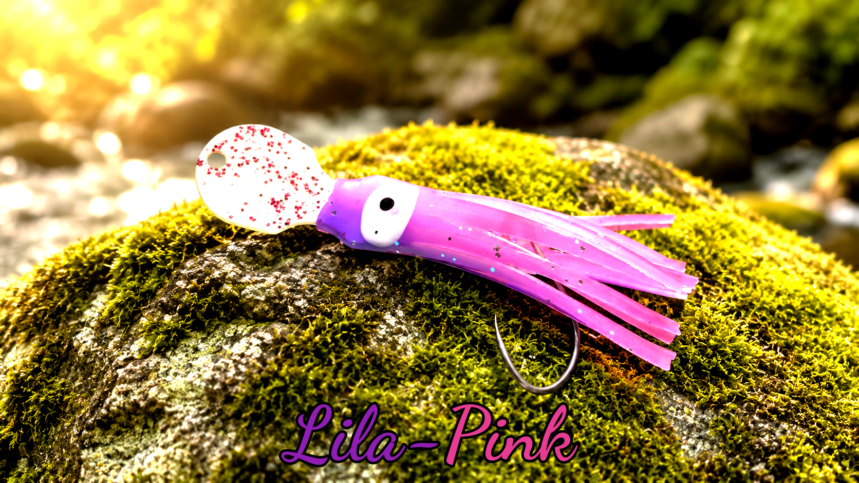 LAFO OGI 4,5 cm (5,3 g + 6,5 g) (lackiert) - weiß lackiert Lila-Pink