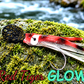 LAFO OGI 4,5 cm (5,3 g + 6,5 g) (lackiert) - schwarz lackiert Red Tiger GLOW