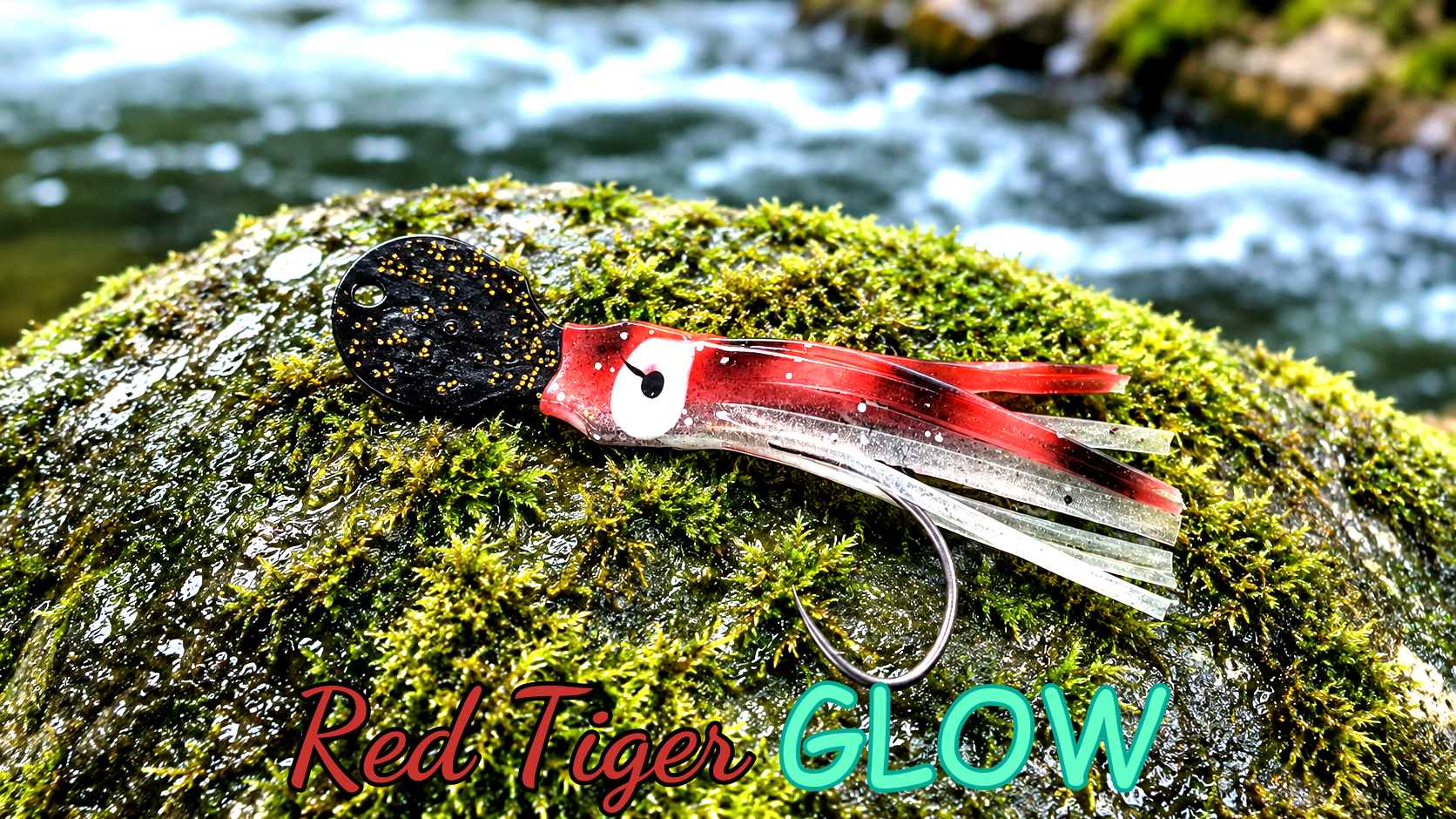 LAFO OGI 4,5 cm (5,3 g + 6,5 g) (lackiert) - schwarz lackiert Red Tiger GLOW