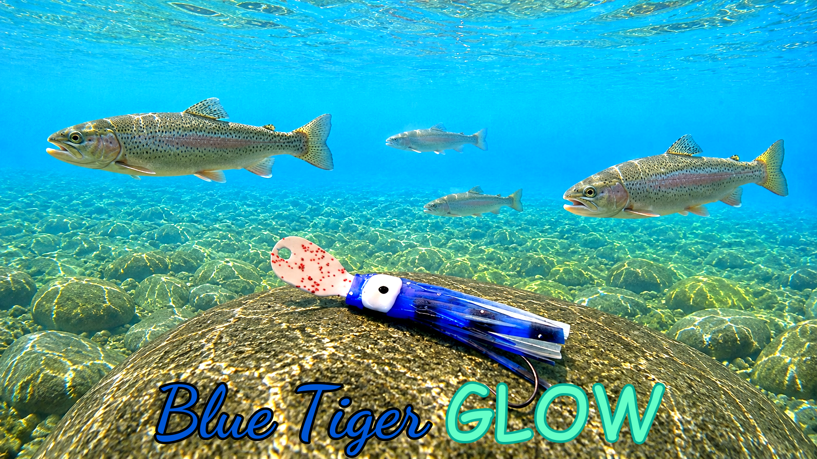 OGI 3,5 cm (lackiert) - weiß lackiert Blue Tiger GLOW