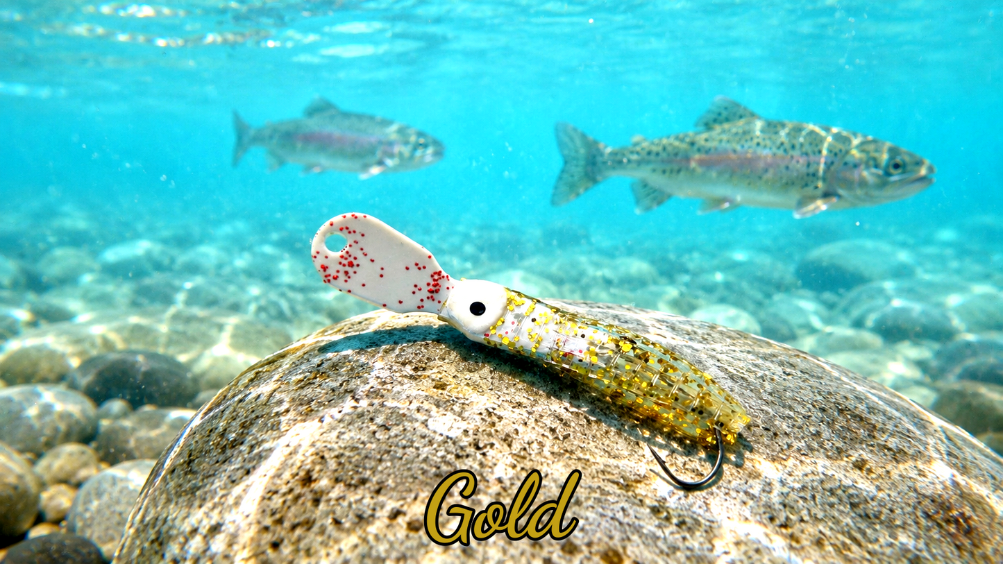 OGI 3,5 cm (lackiert) - weiß lackiert Gold
