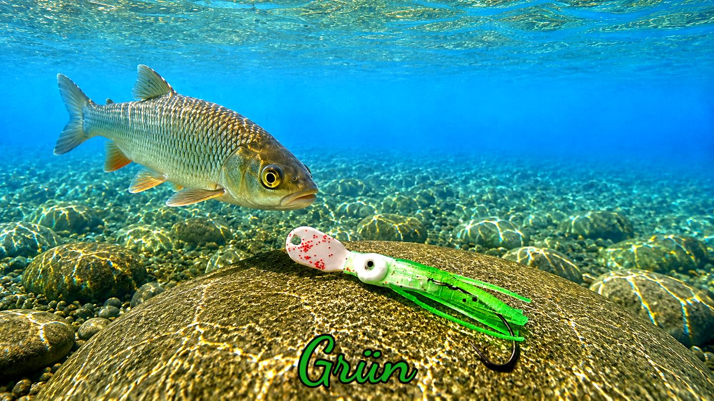 OGI 3,5 cm (lackiert) - weiß lackiert Grün