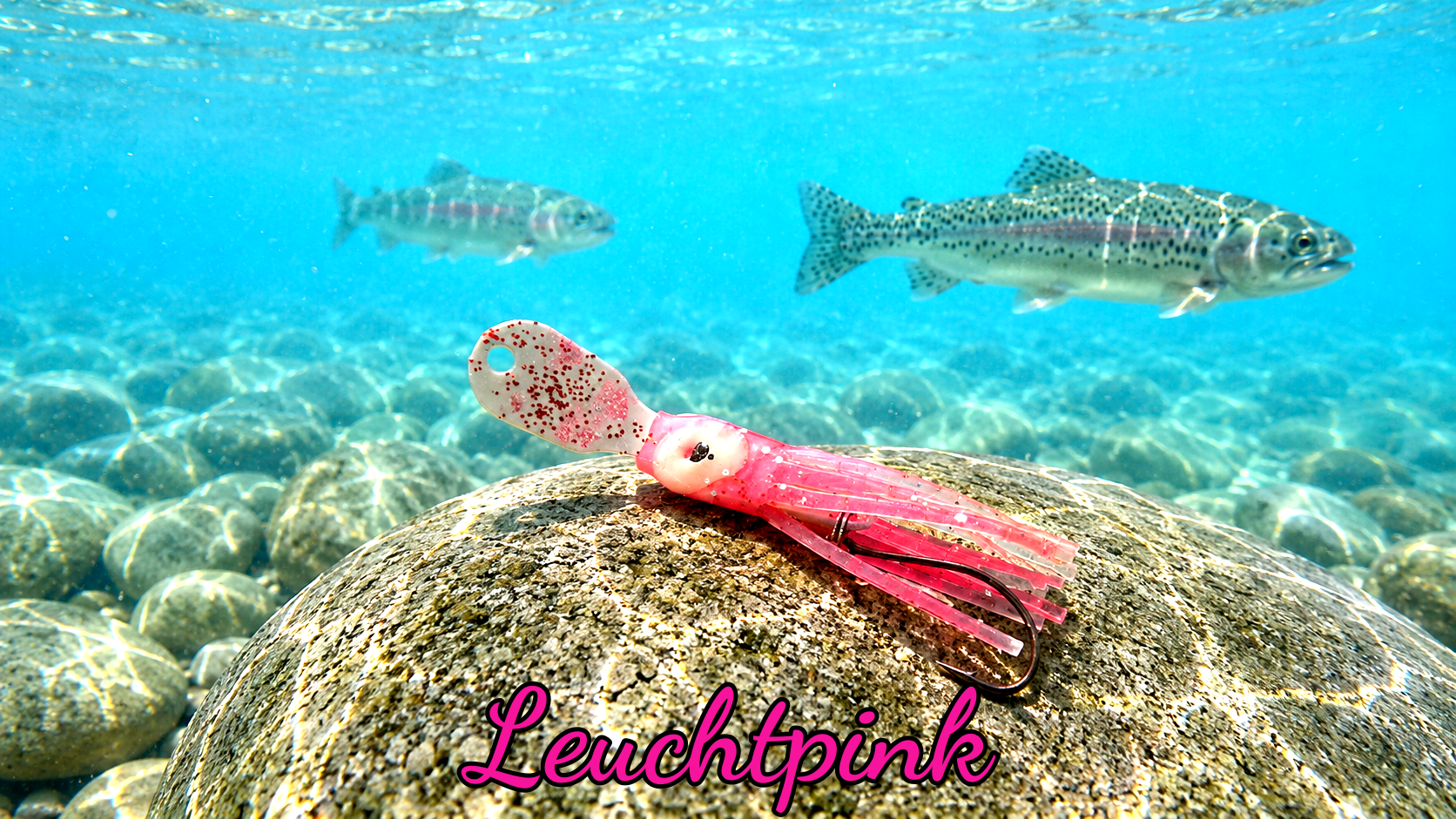 OGI 3,5 cm (lackiert) - weiß lackiert Leuchtpink