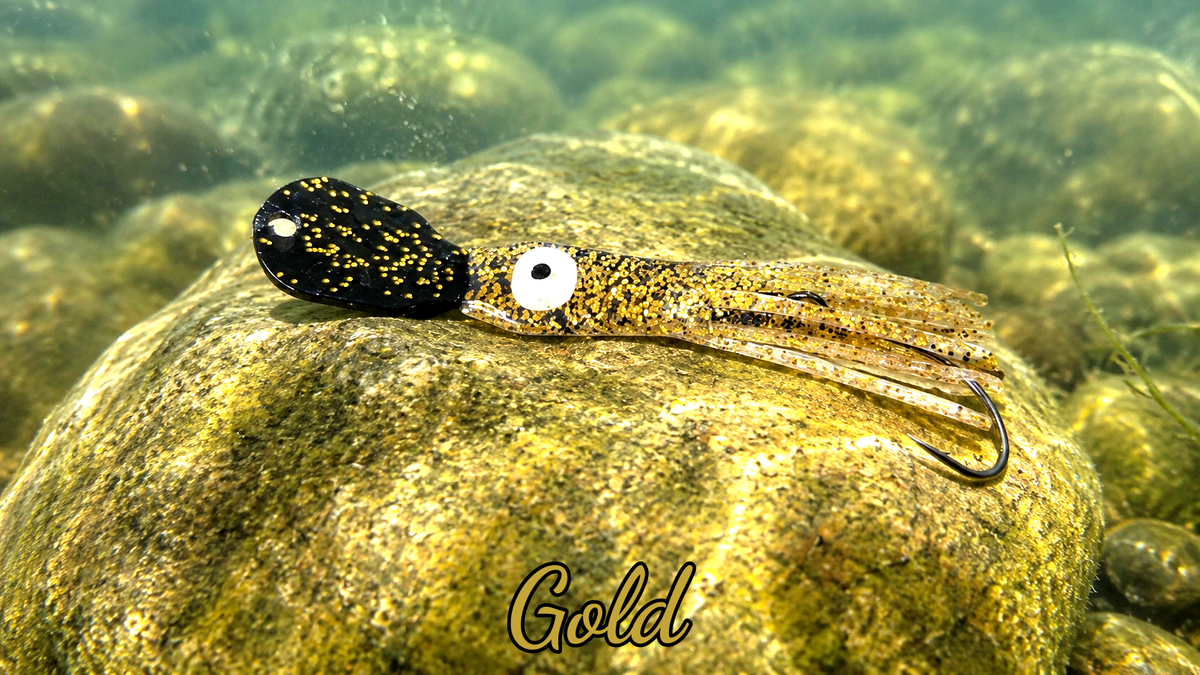 OGI 4,5 cm (lackiert) - schwarz lackiert Gold