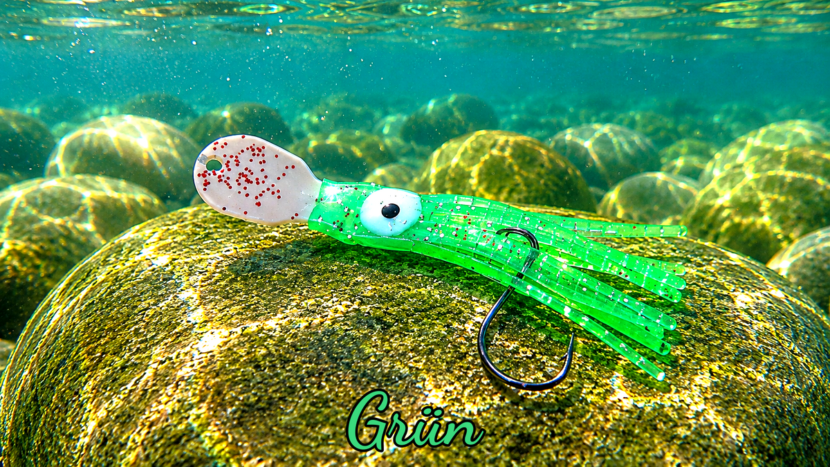 OGI 4,5 cm (lackiert) - weiß lackiert Grün