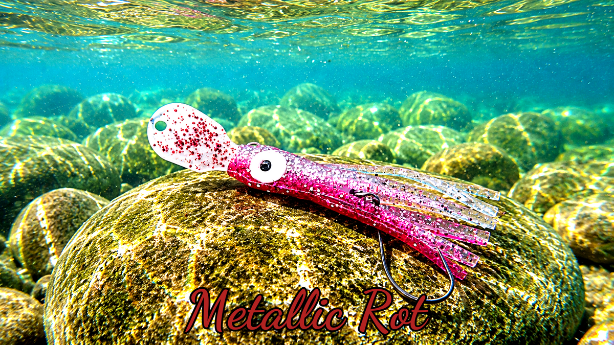 OGI 4,5 cm (lackiert) - weiß lackiert Metallic Rot