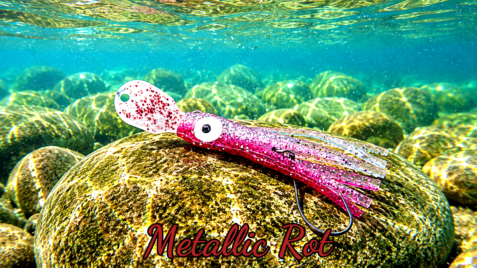OGI 4,5 cm (lackiert) - weiß lackiert Metallic Rot