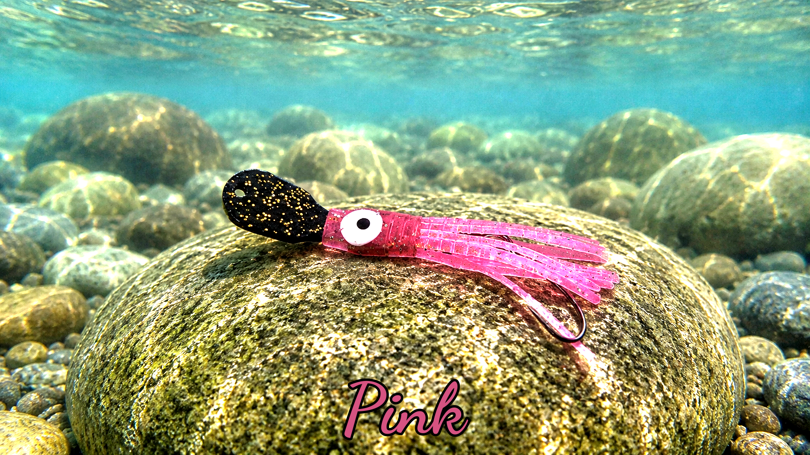 OGI 4,5 cm (lackiert) - schwarz lackiert Pink