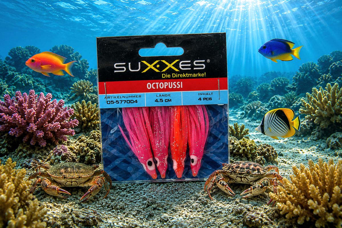 Original Suxxes Oktopussi 4,5cm Pink
